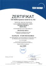 Zertifikat DIN EN ISO 3834 2 Deutsch